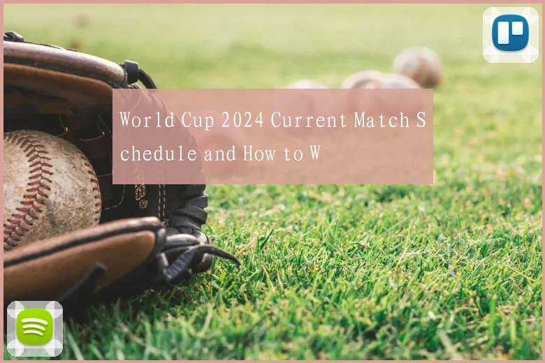 World Cup 2024 Current Match Schedule and How to W