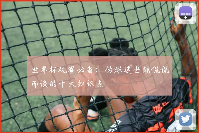 世界杯观赛必备：伪球迷也能侃侃而谈的十大知识点